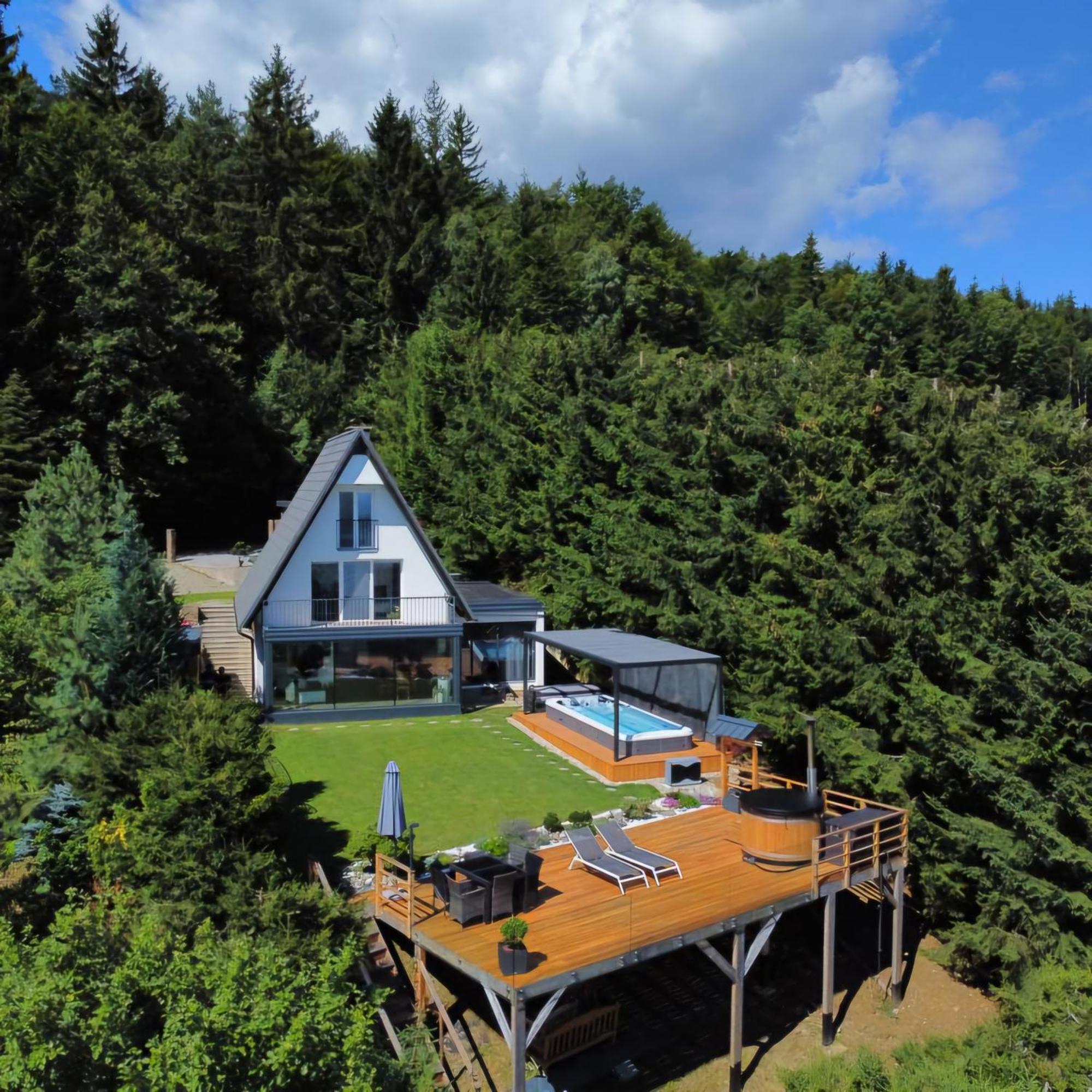 Panoramic View Cottage House - Heaven Хочко Погорье Экстерьер фото